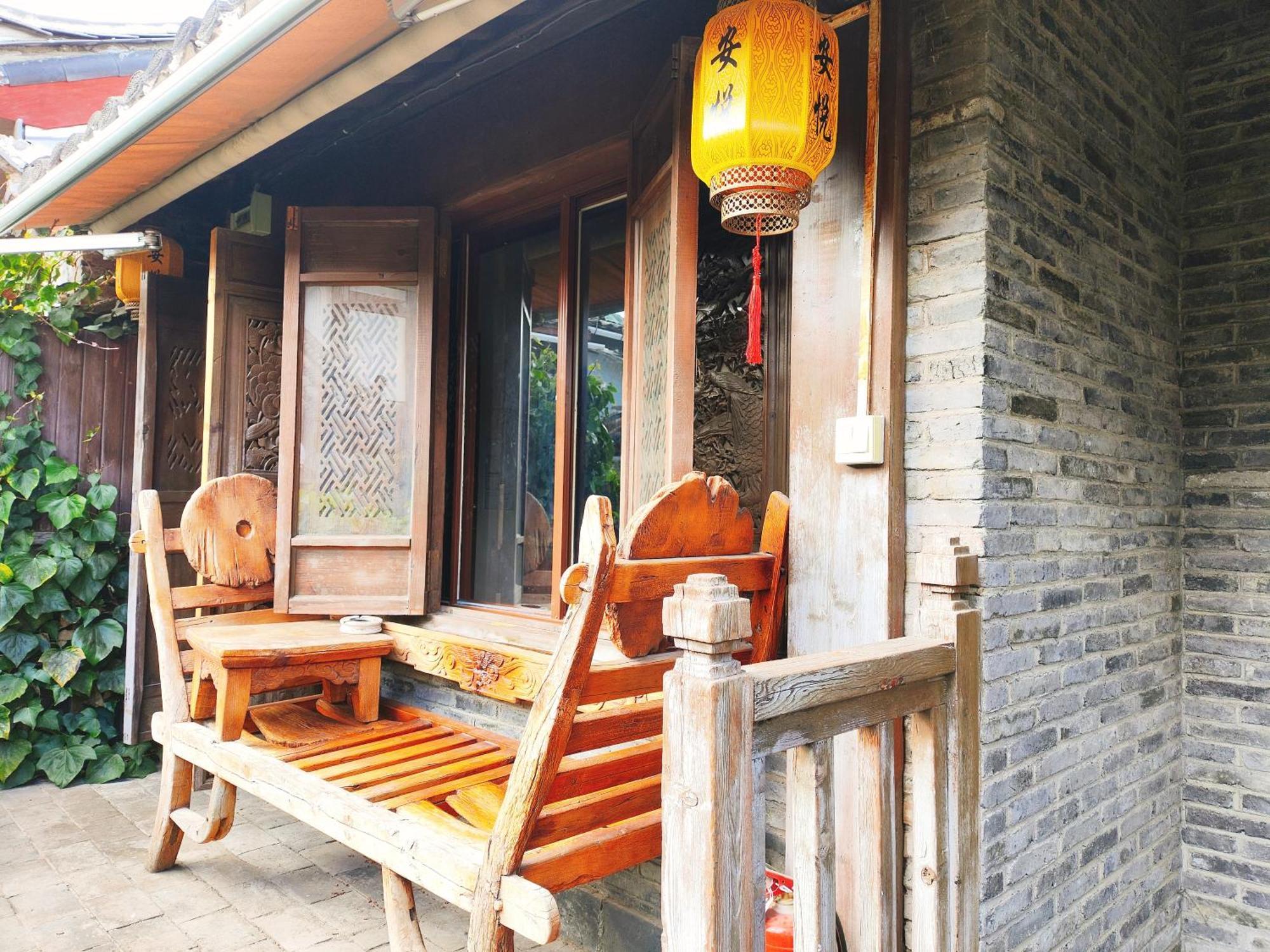 Big Tree Guesthouse - Naxi Old Style Lijiang  Exterior foto